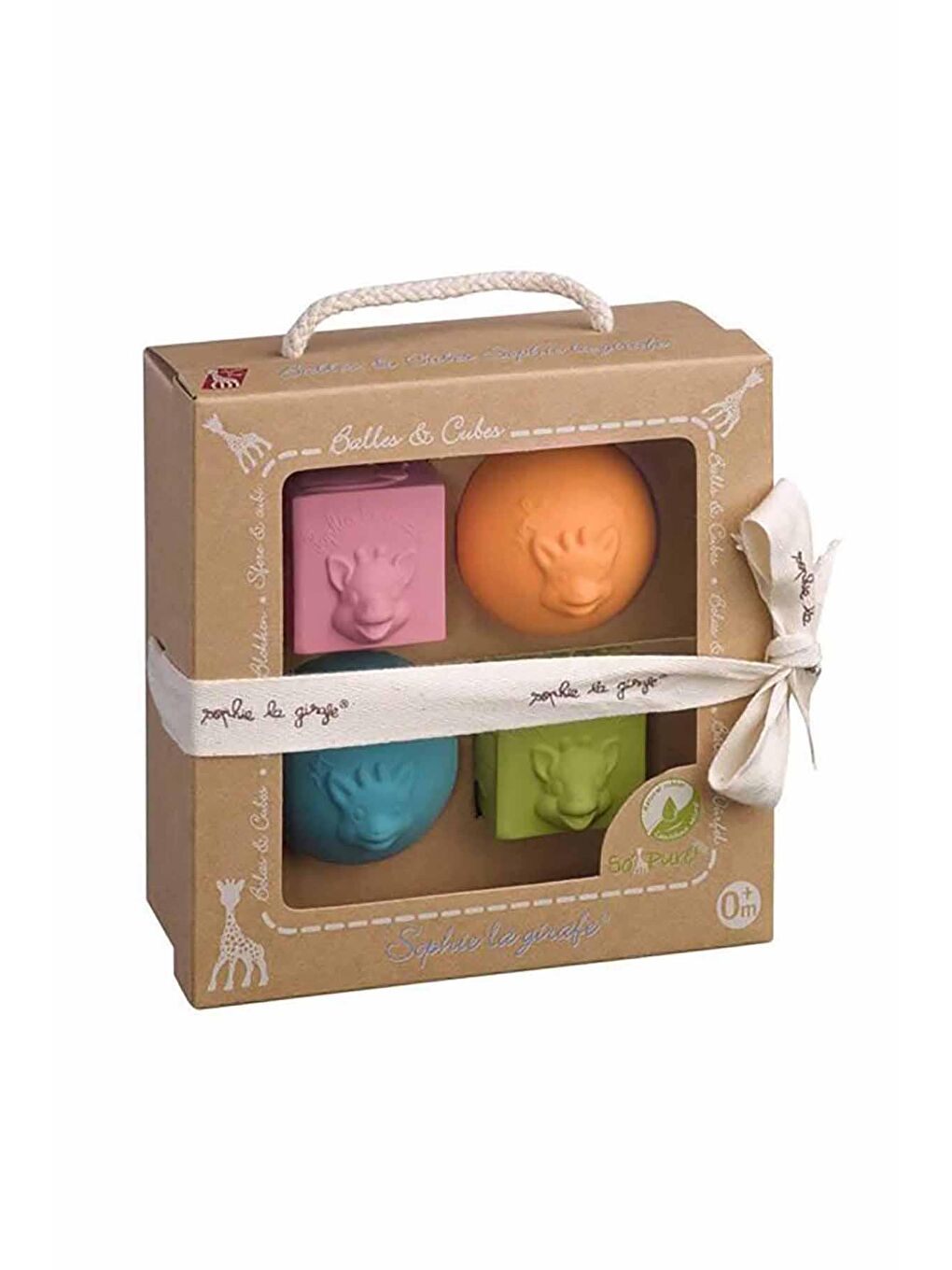 So Pure Kauçuk 2'şerli Top & Küp