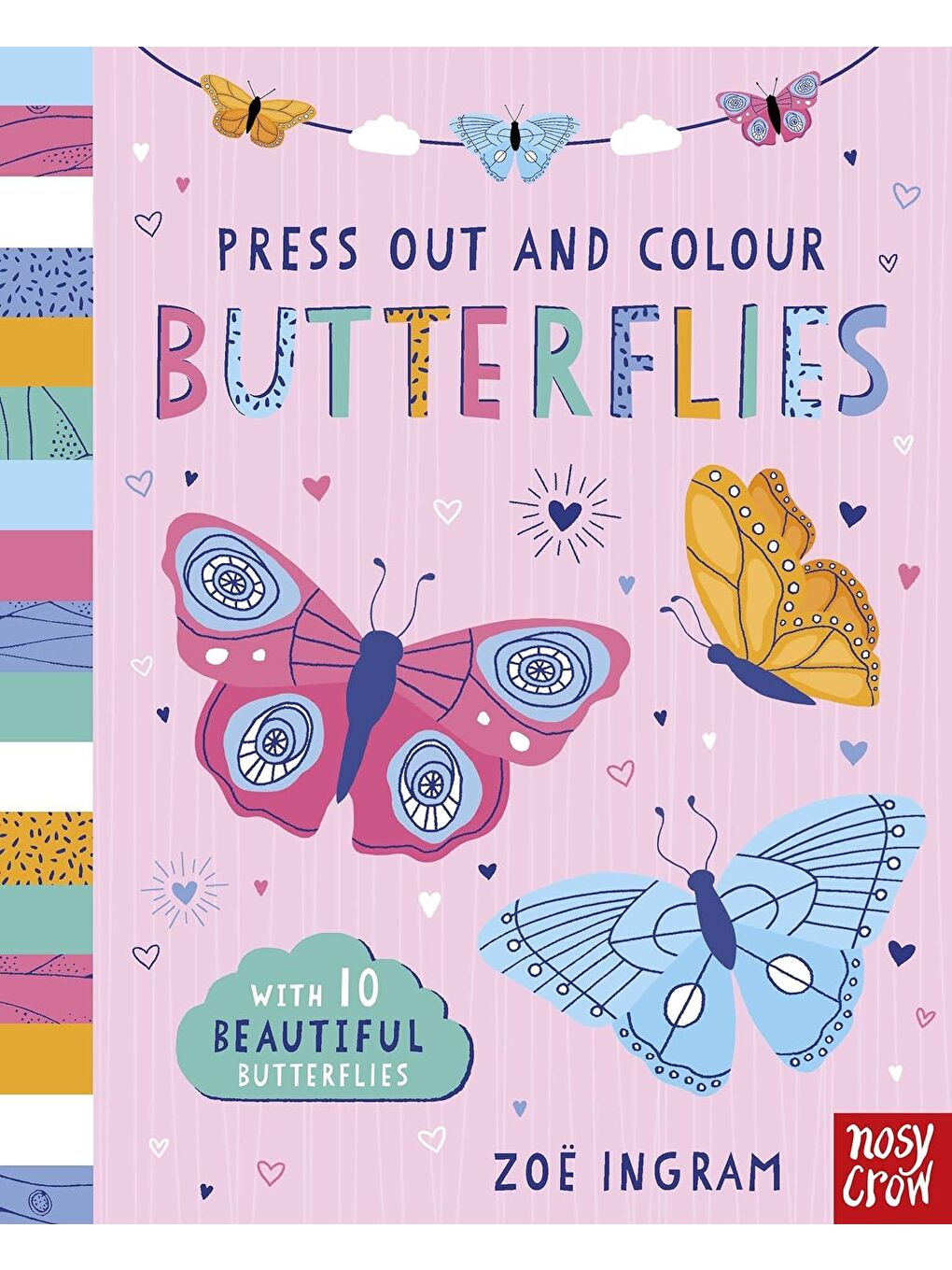 Press Out and Colour: Butterflies