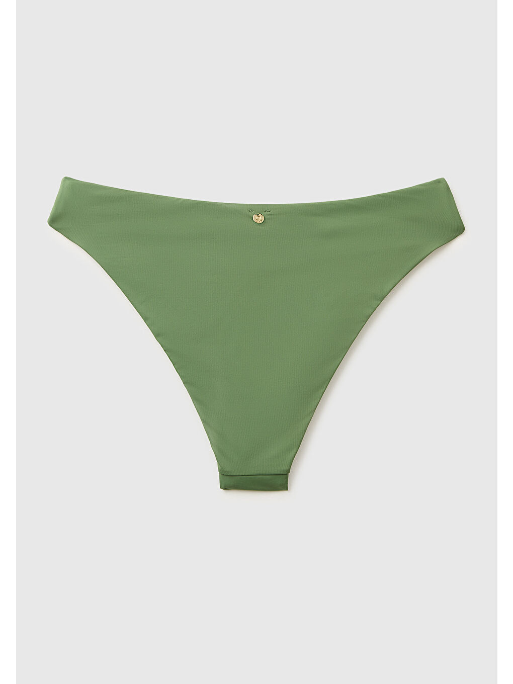 Kadın Yeşil Yüksek Bel Bikini Altı-1