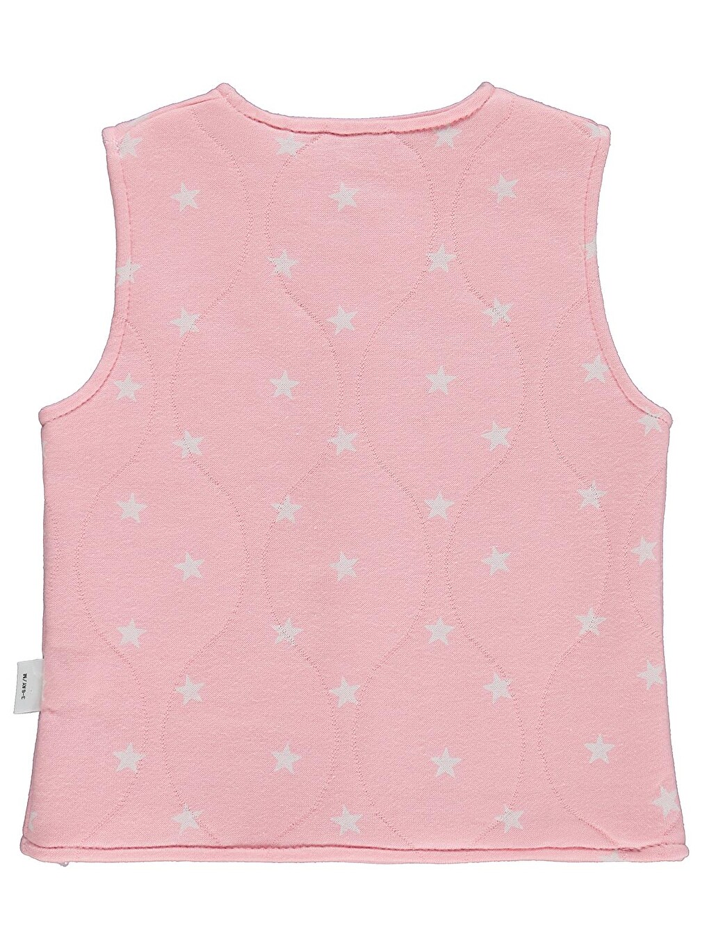 Baby Yıldız Empirme 3-18 Ay Yelek - Pembe-1