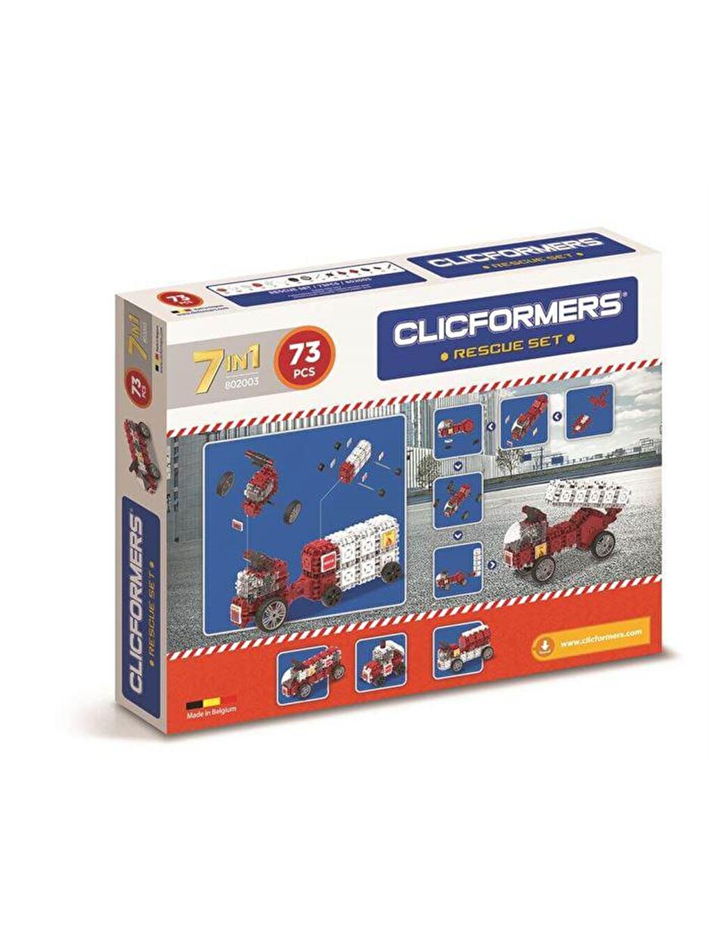 Clicformers Karışık Rescue Set - 100 Parça - 1