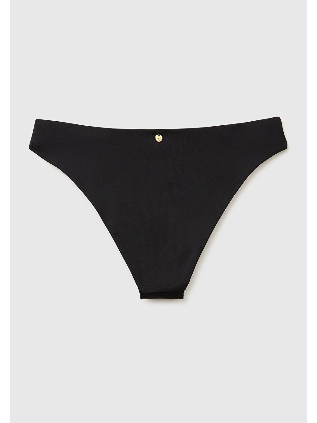 Kadın Siyah Yüksek Bel Bikini Altı-1