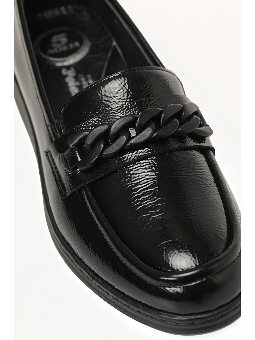 105630.Z5PR Siyah Kadın Loafer-6