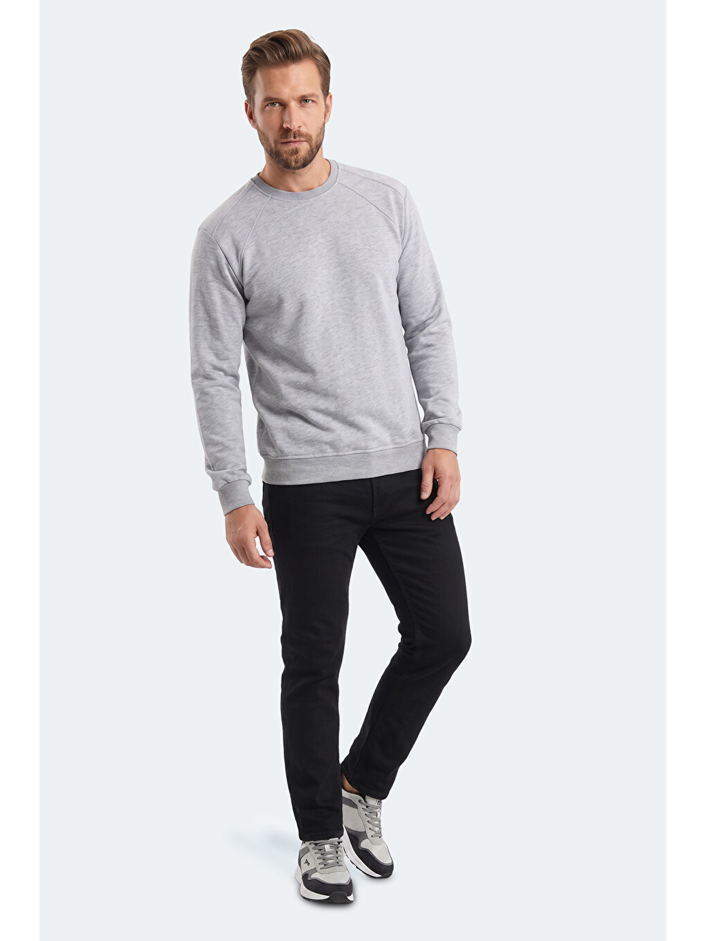 Kovan I Erkek Gri Sweatshırt-5