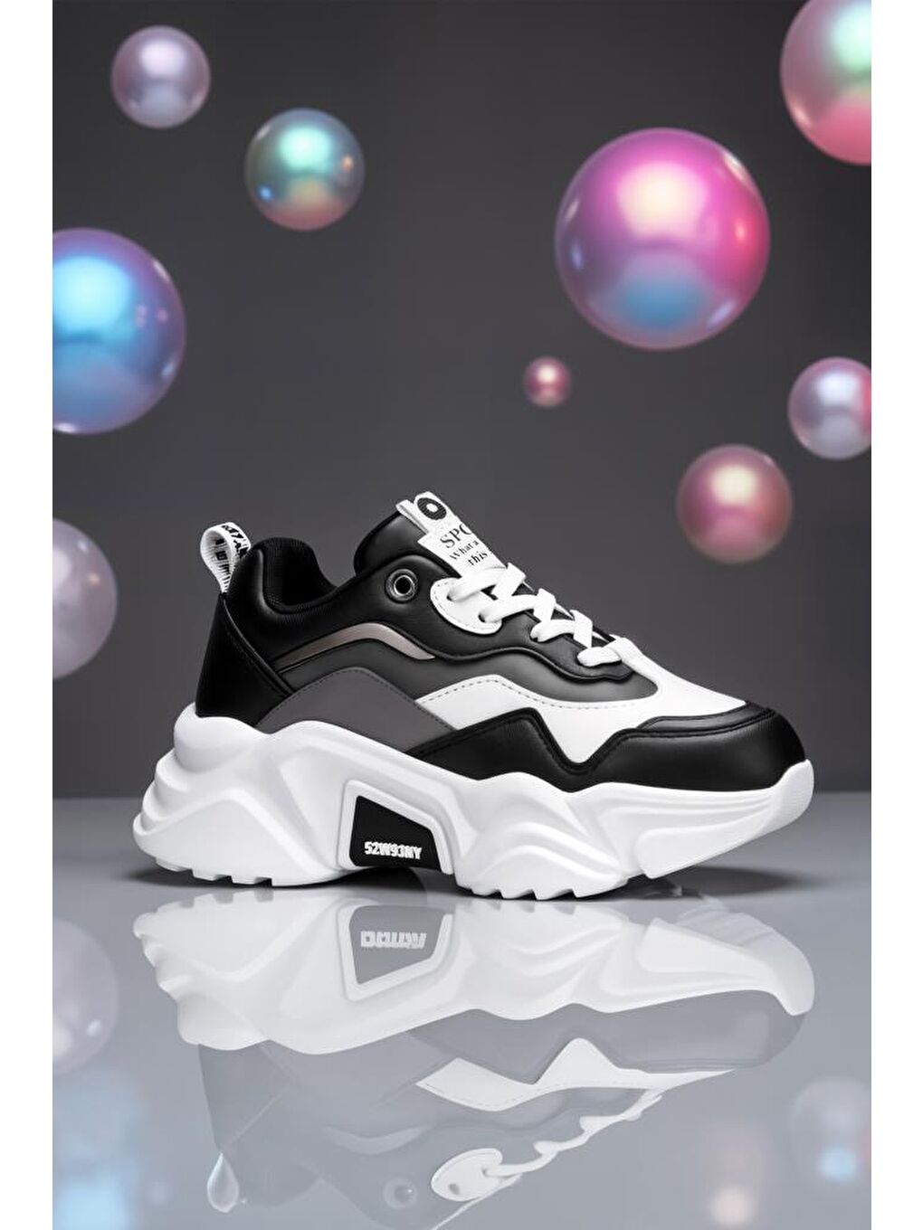 Siyah KİDS DS K 2110 Sneaker 2025 Kız Çocuk