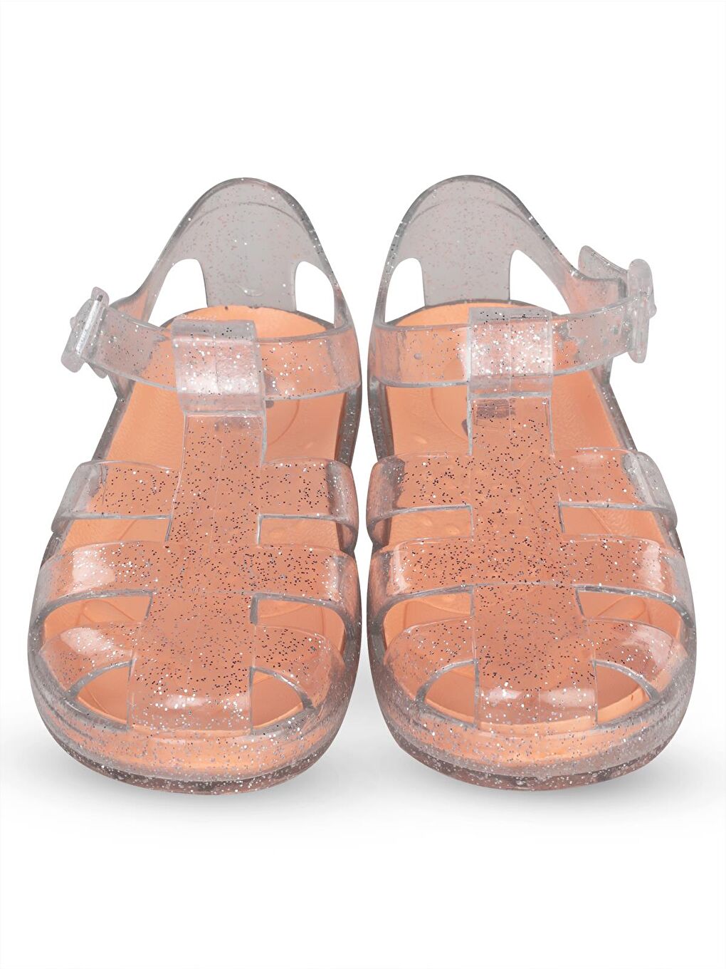 Pembe Girls Tokalı 27- Sandalet - Pudra-4