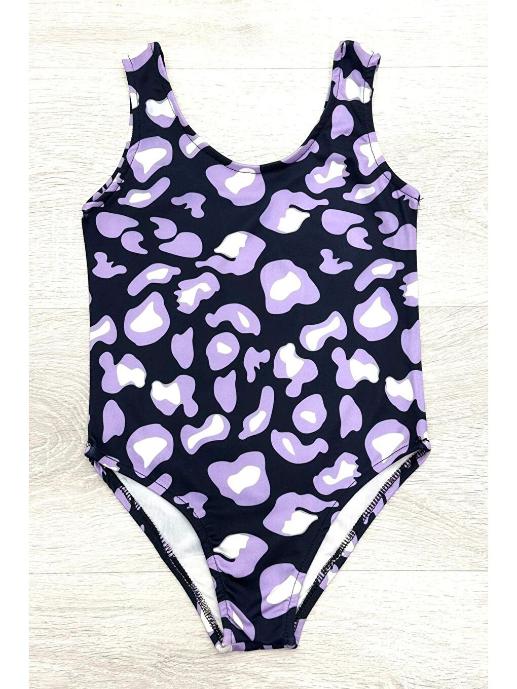 Siyah Trend Kız Çocuk Deniz Havuz Mayo