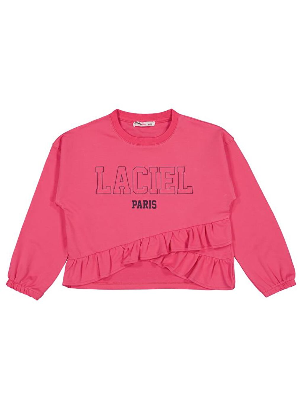 Pembe Kız Çocuk Laciel Baskılı 6-9 Yaş Eşofman Takımı-1