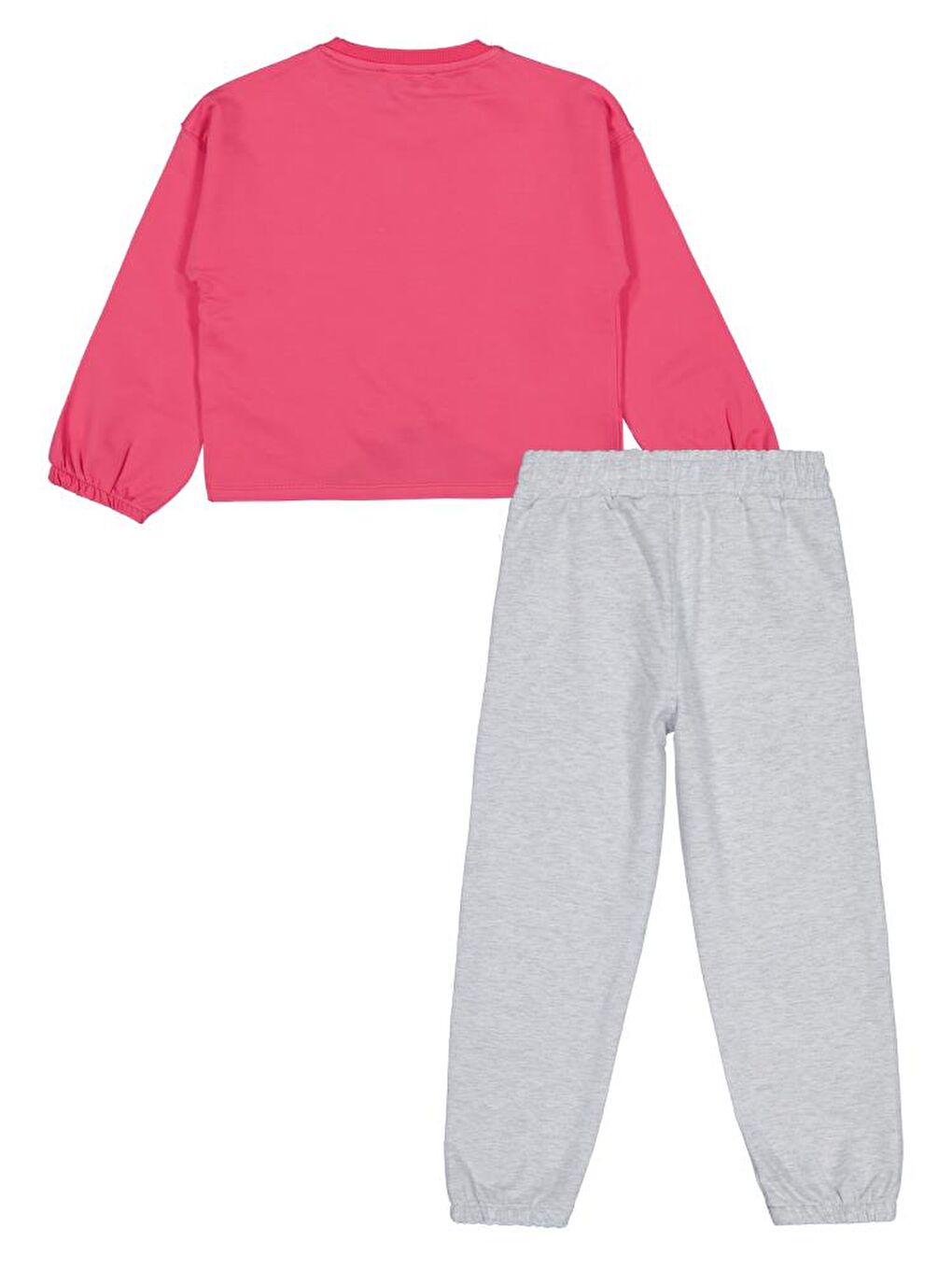 Pembe Kız Çocuk Laciel Baskılı 6-9 Yaş Eşofman Takımı-2