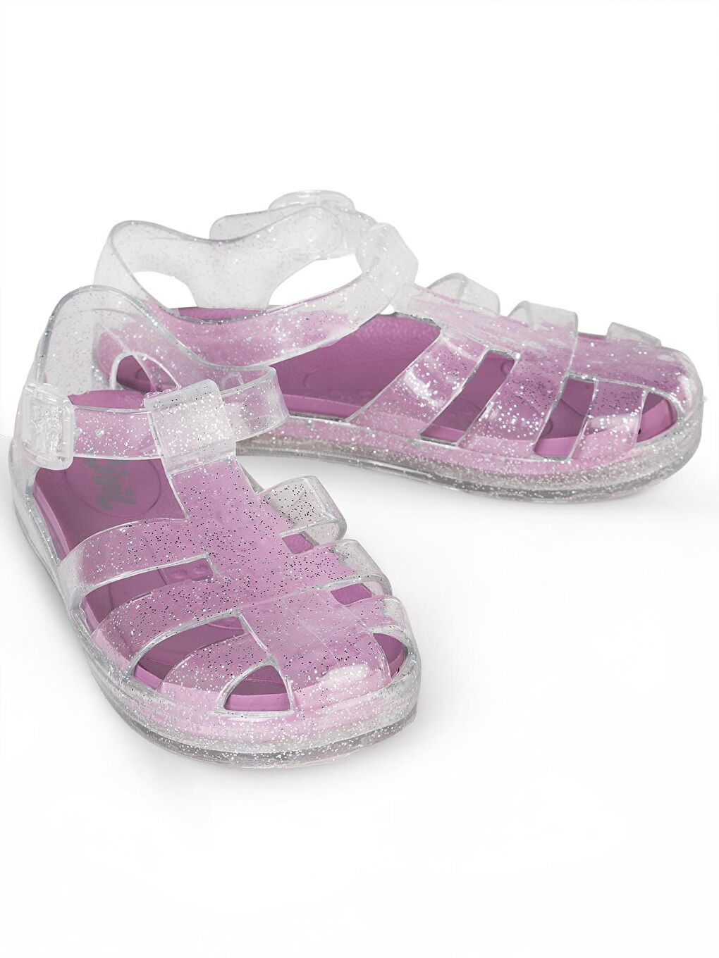 Girls Tokalı 27-32 Numara Sandalet - Lila-4