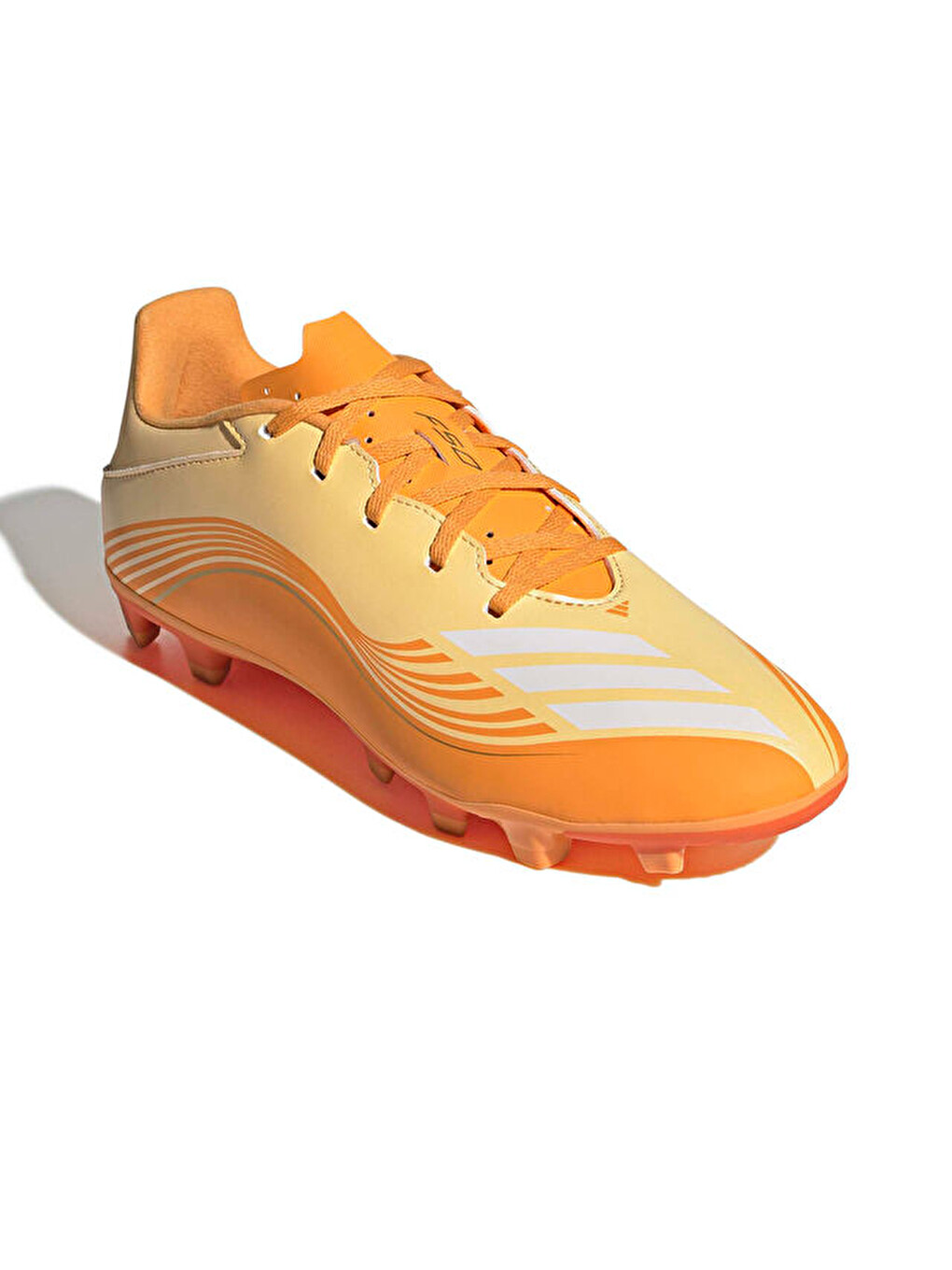 F50 Messi Club Fg/m Erkek Çoklu Çim Zemin Kramponu Jq0945 Turuncu-2