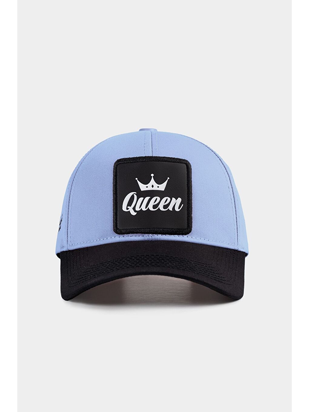 Six Queen Logolu Siyah-Buz Mavi Beyzbol Şapka
