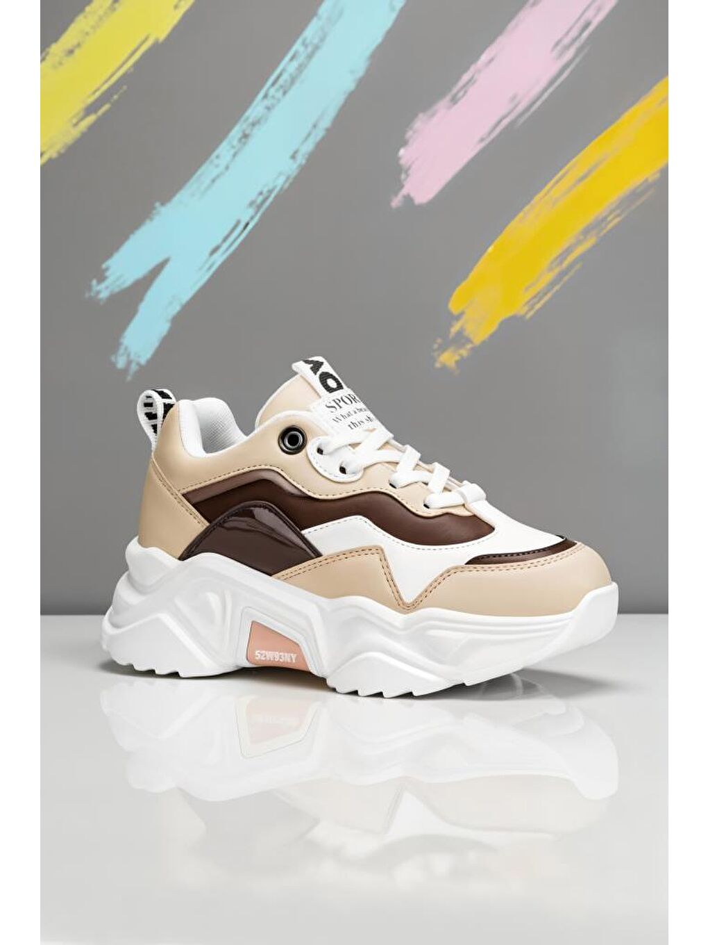 Beyaz KİDS DS K 2110 Sneaker 2025 Kız Çocuk