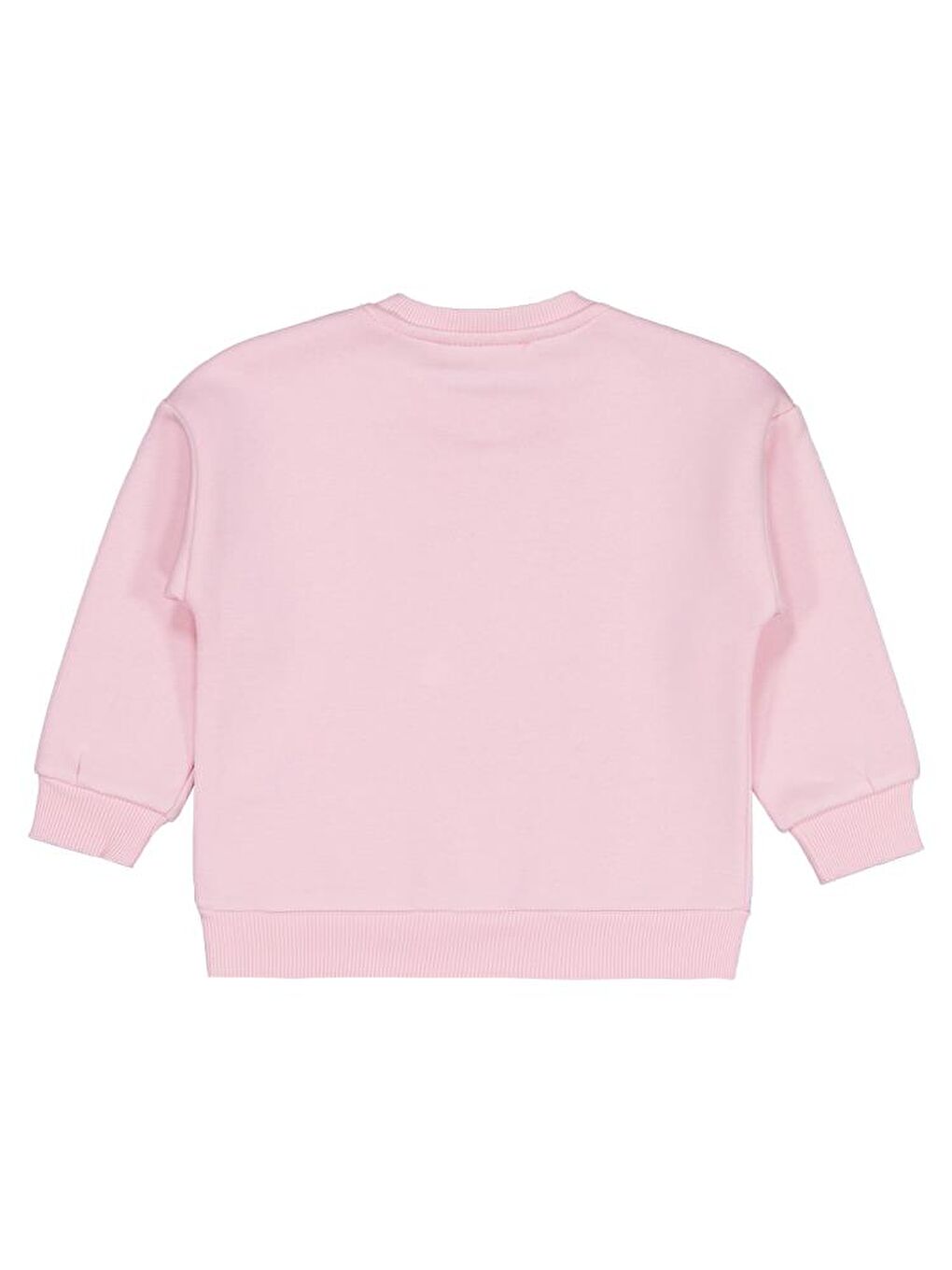 Pembe Girls Serpme Taş Baskılı 2-5 Yaş Sweatshirt - Pudra2-3 Yaş-1