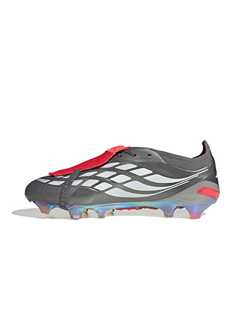 Predator Elite Ft Fg Unisex Çim Zemin Kramponu Js0379 Gri-4