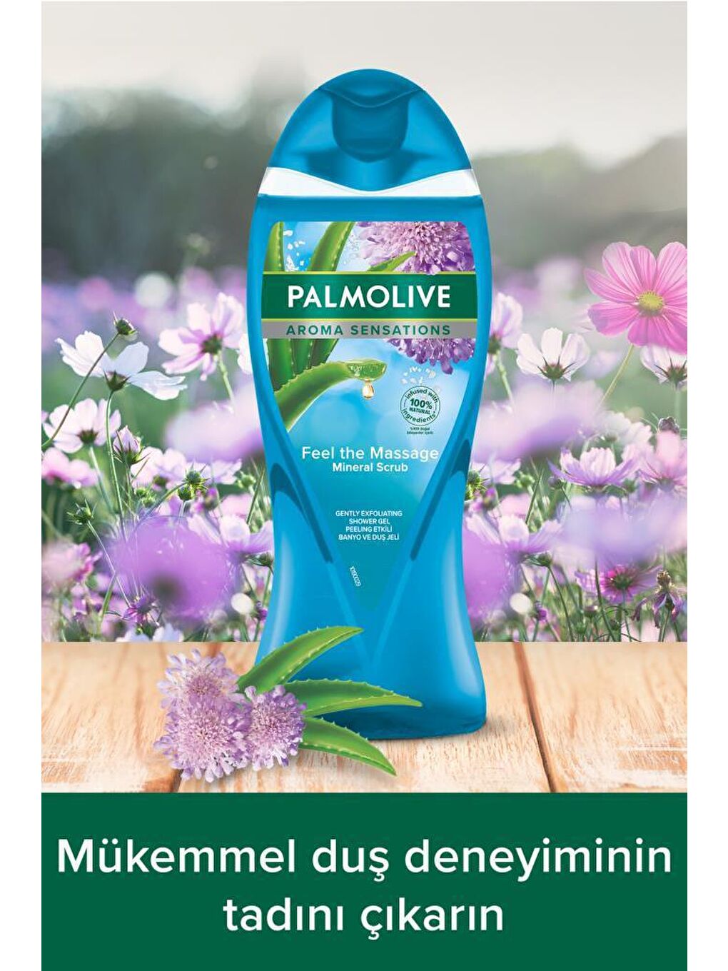 Palmolive Mavi Aroma Sensations Feel The Massage Banyo ve Duş Jeli 500 ml x 2 Adet + Duş Lifi Hediye - 7