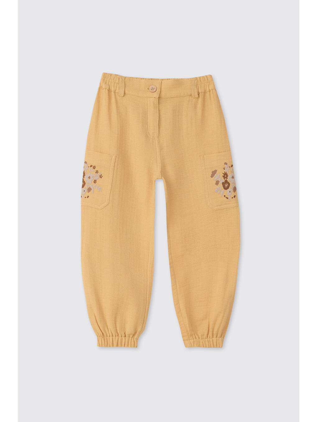 Kız Bebek Sarı Pantolon