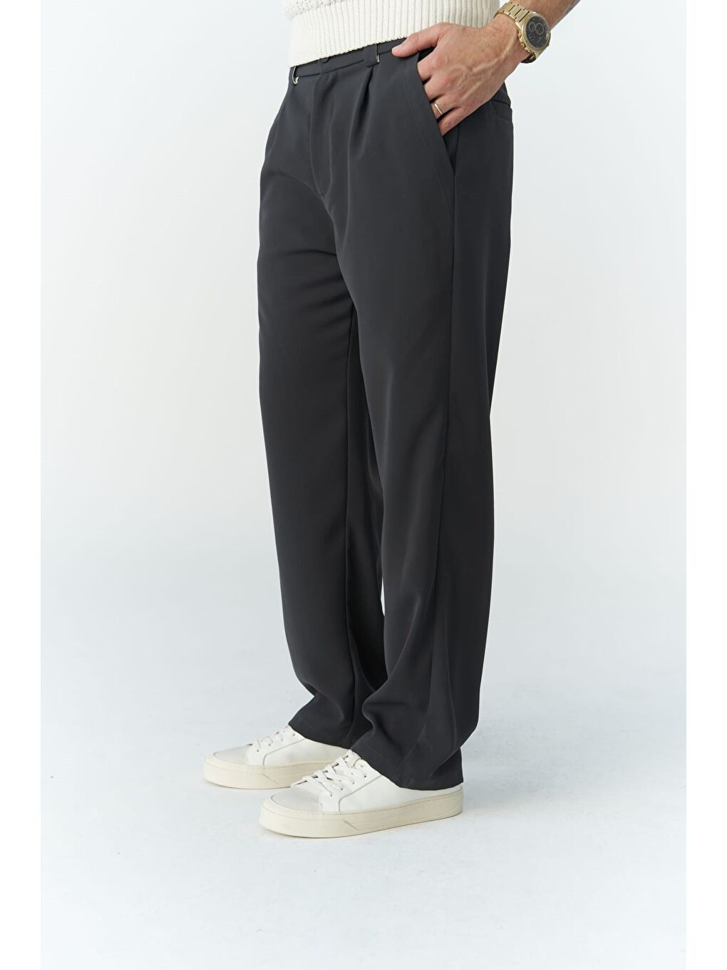 Mai Collection Wells Antrasit  Erkek Pantolon - 5