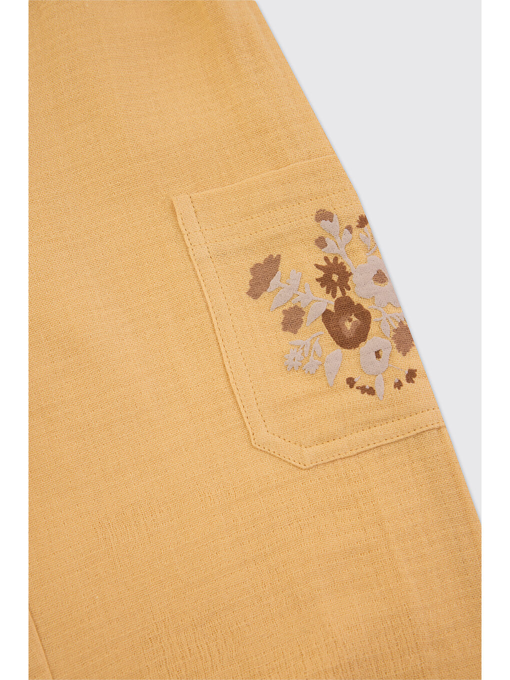 Kız Bebek Sarı Pantolon-2