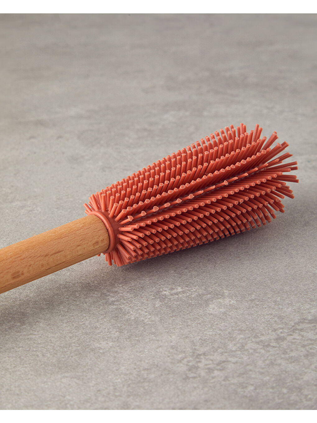 Mona Silikon Şişe Temizleyici Mutfak Gereci 30,5 cm Turuncu