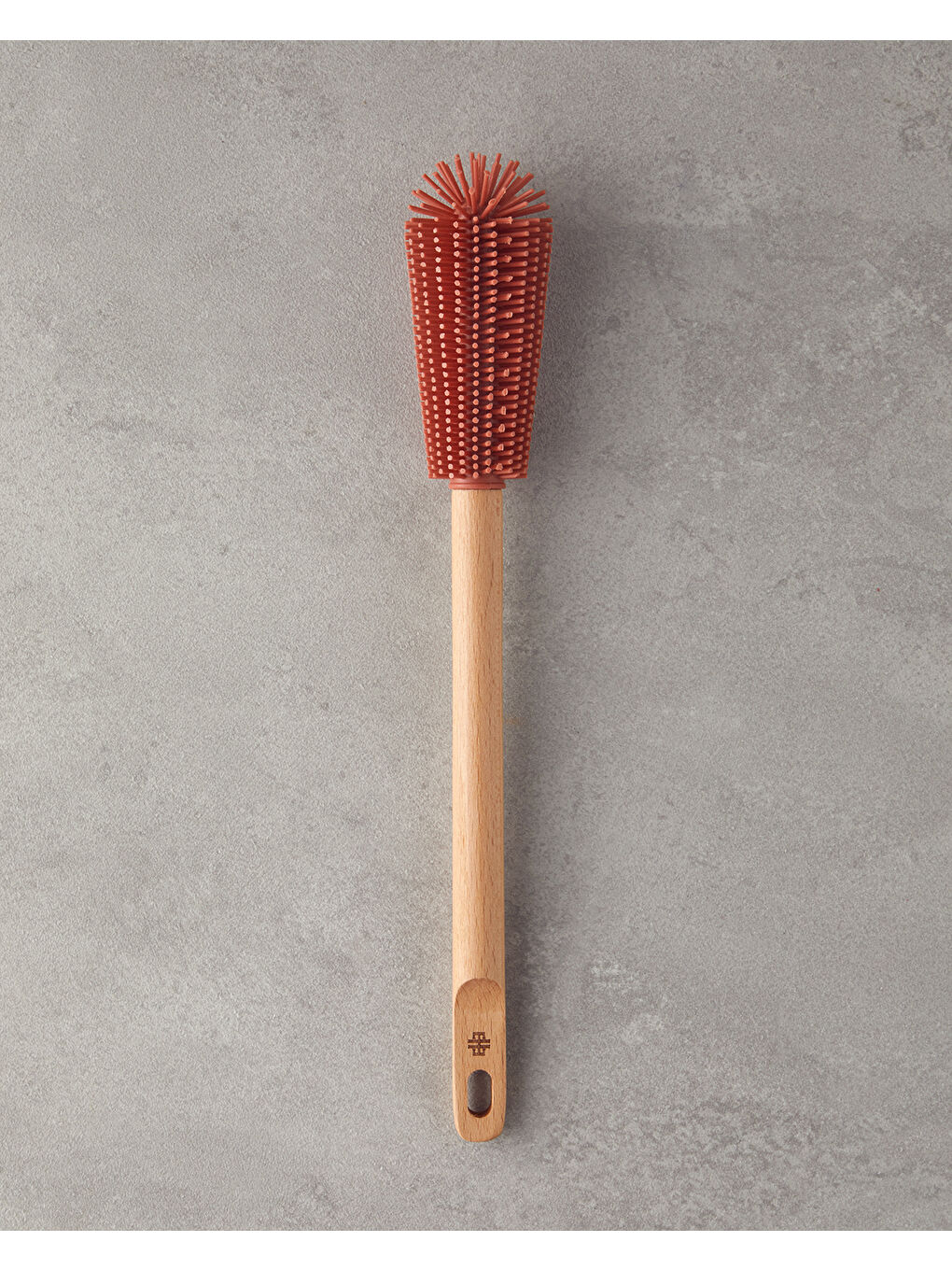 Mona Silikon Şişe Temizleyici Mutfak Gereci 30,5 cm Turuncu-1