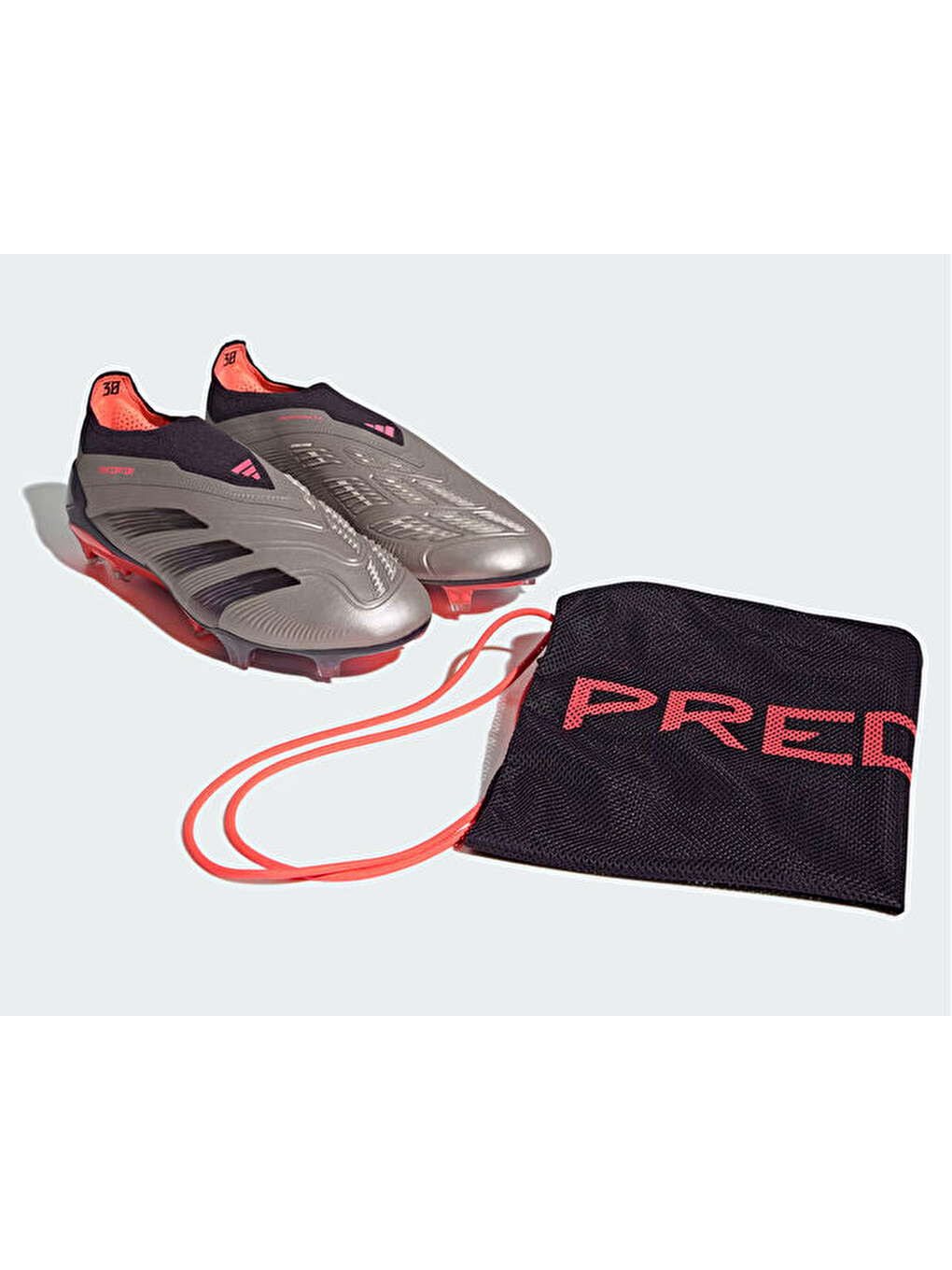 Predator Elite Ll Fg Erkek Çim Zemin Kramponu If8862 Gri-8