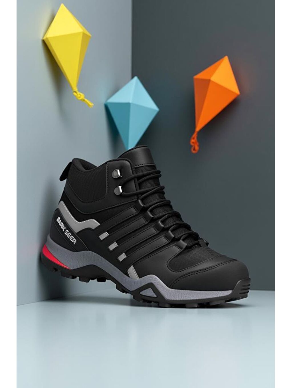 Siyah Montana Günlük Kız Çocuk Outdoor Trekking Günlük Bot 2025