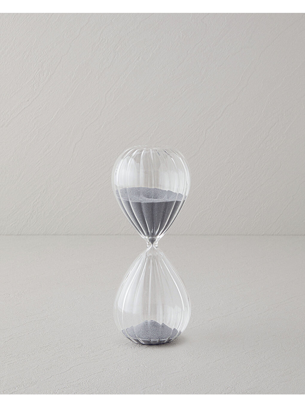 Gri Alonza Kum Saati 20 cm Silver