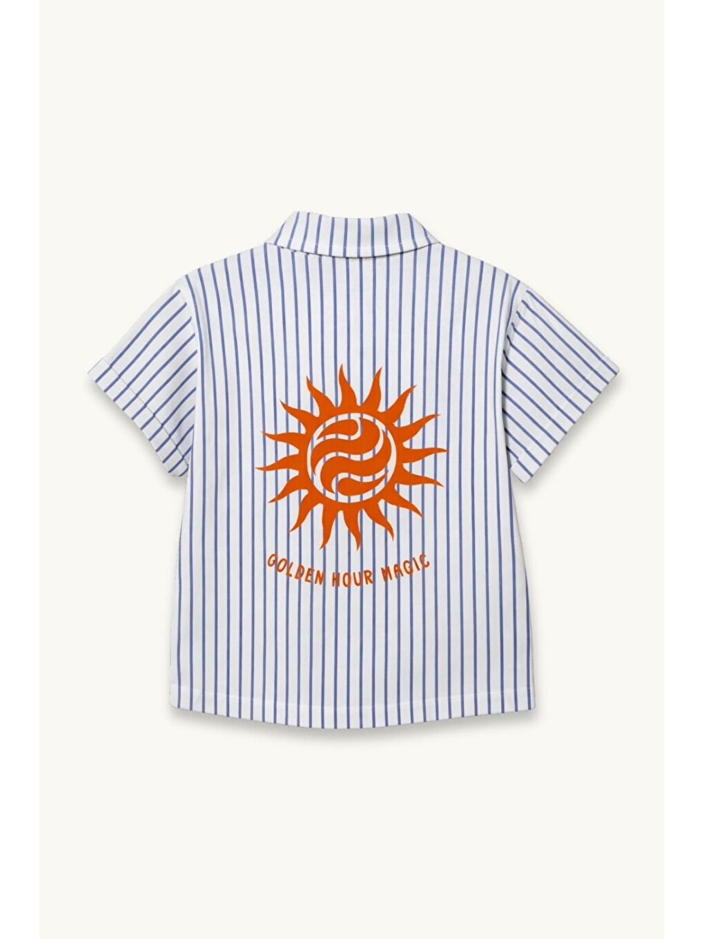 Erkek Çocuk Cep Detaylı Gömlek - Mavi-3