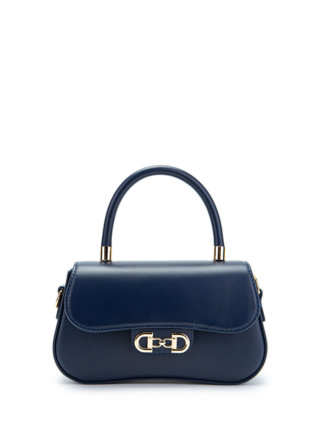 Kapaklı Baget Adel Çapraz Kadın Çanta Lacivert