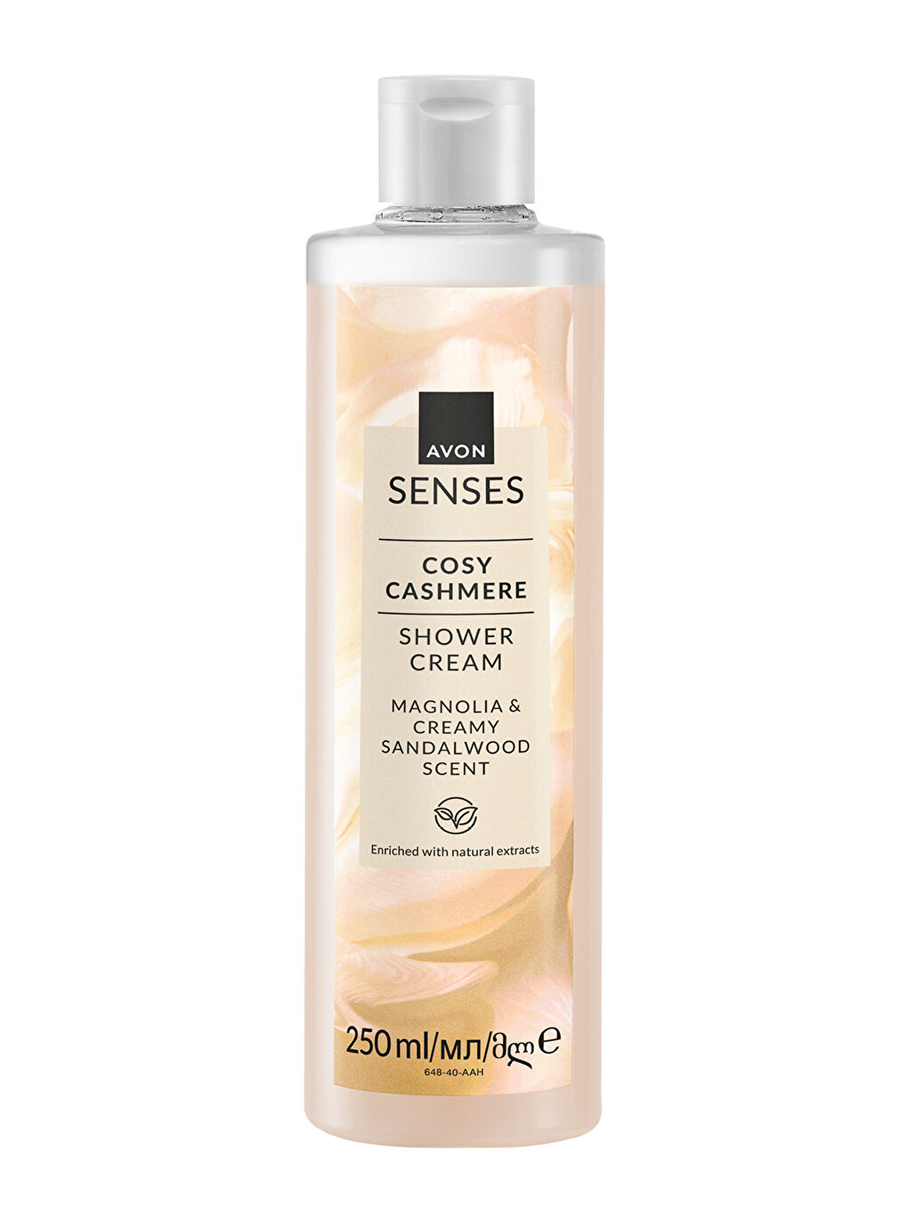 AVON Renksiz Cosy Cashmere Manolya Sandal Kokulu Kokulu Duş Jeli 250 Ml.