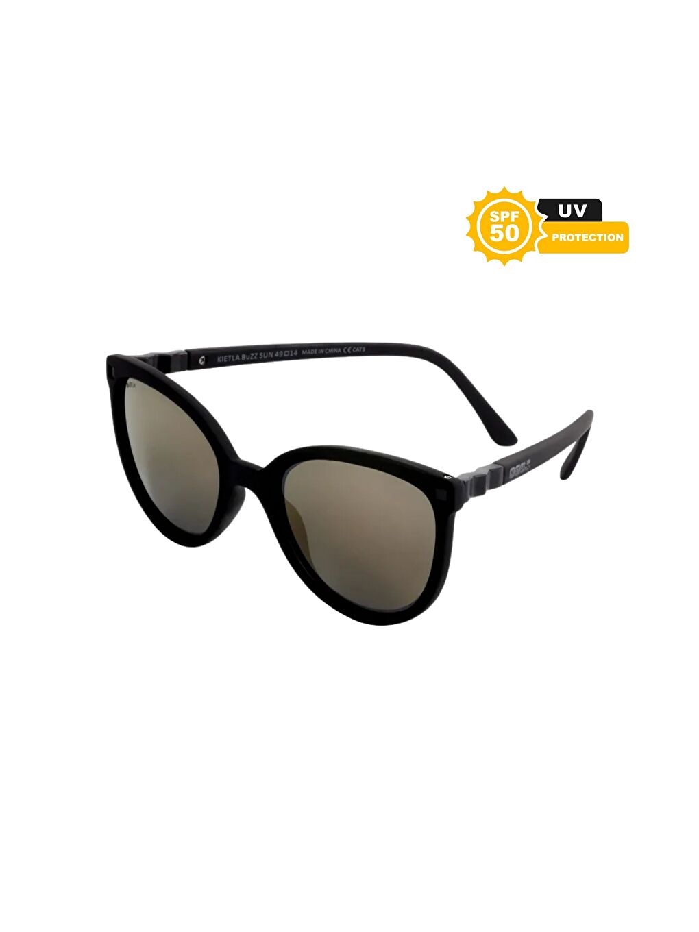 Siyah Buzz Güneş Gözlüğü 6-9 Yaş Black-1