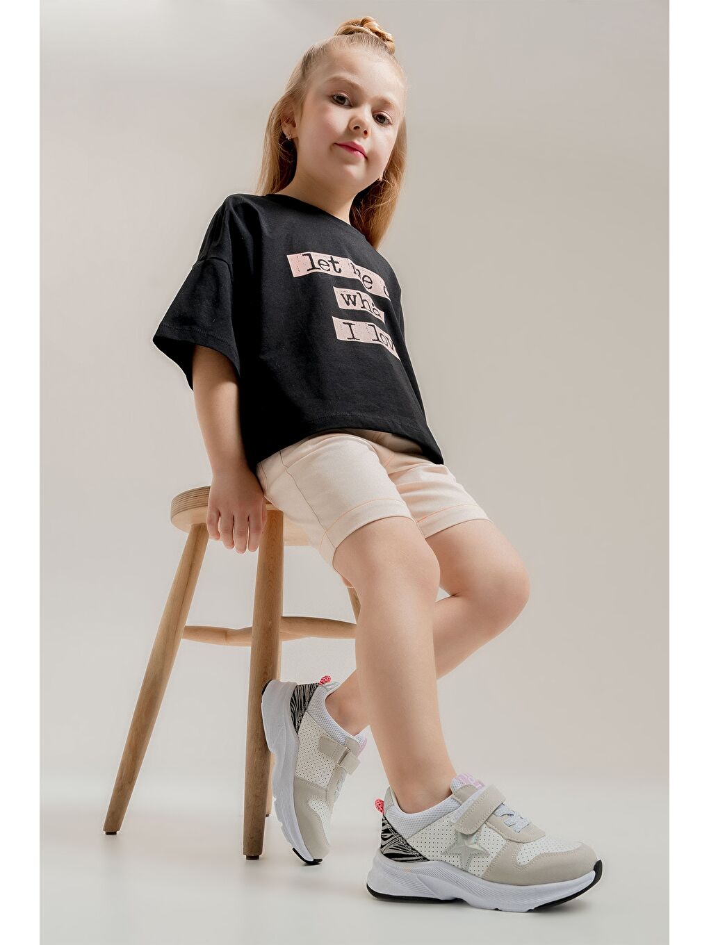 Kız Çocuk Beyaz Spor Ayakkabı-2