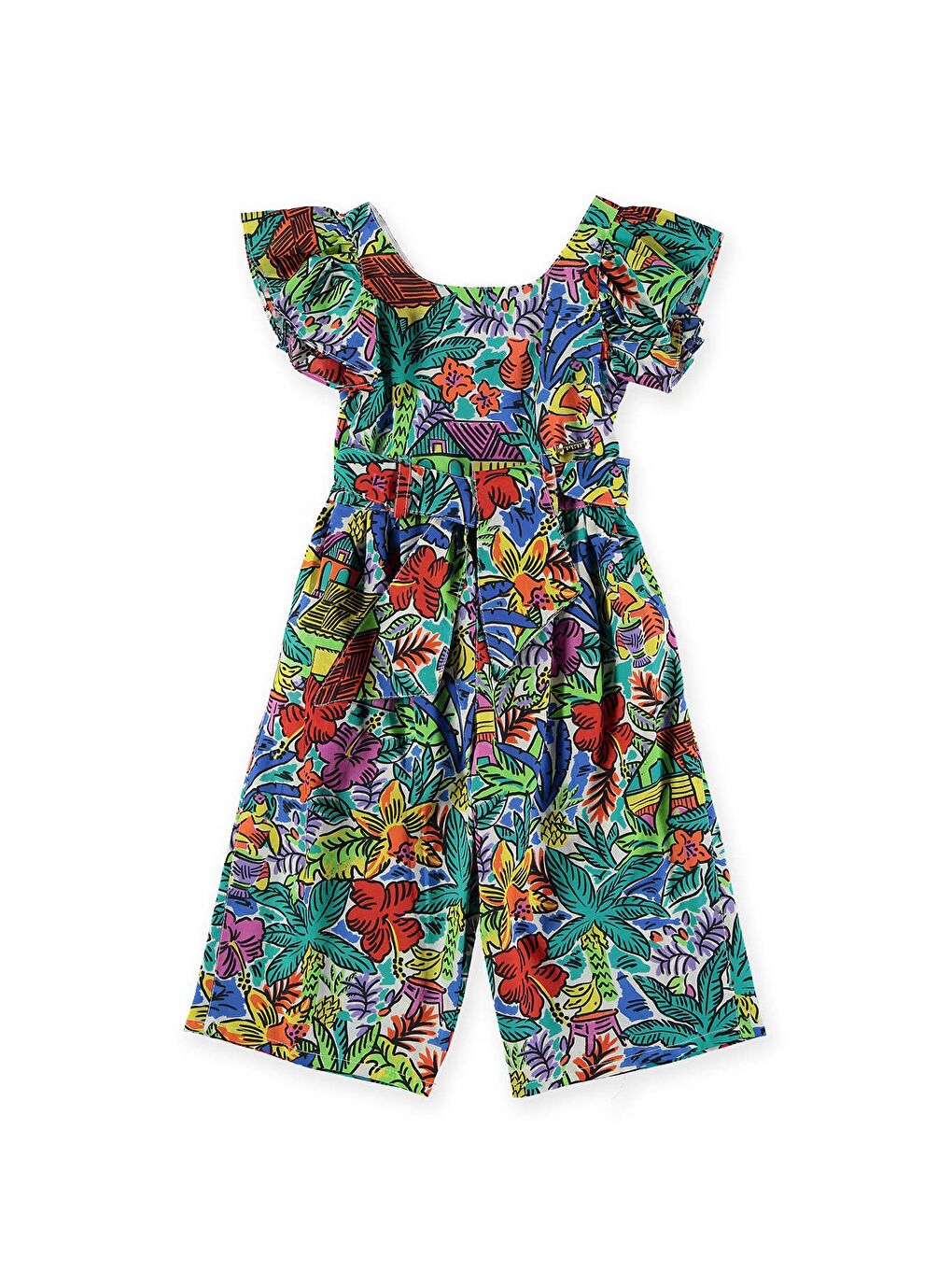 Karışık Kız Çocuk Tulum