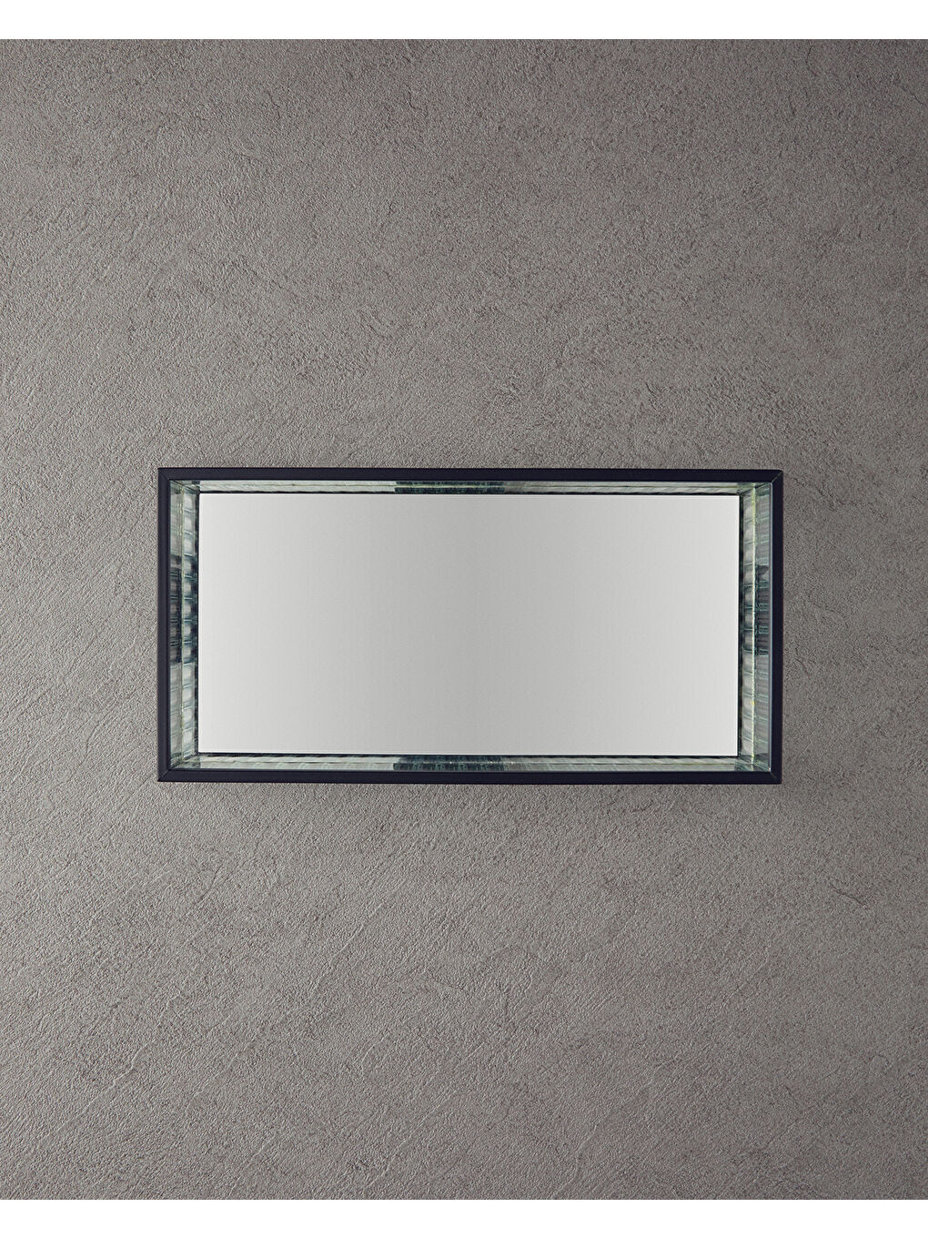 Glamour Aynalı Tepsi Siyah-1