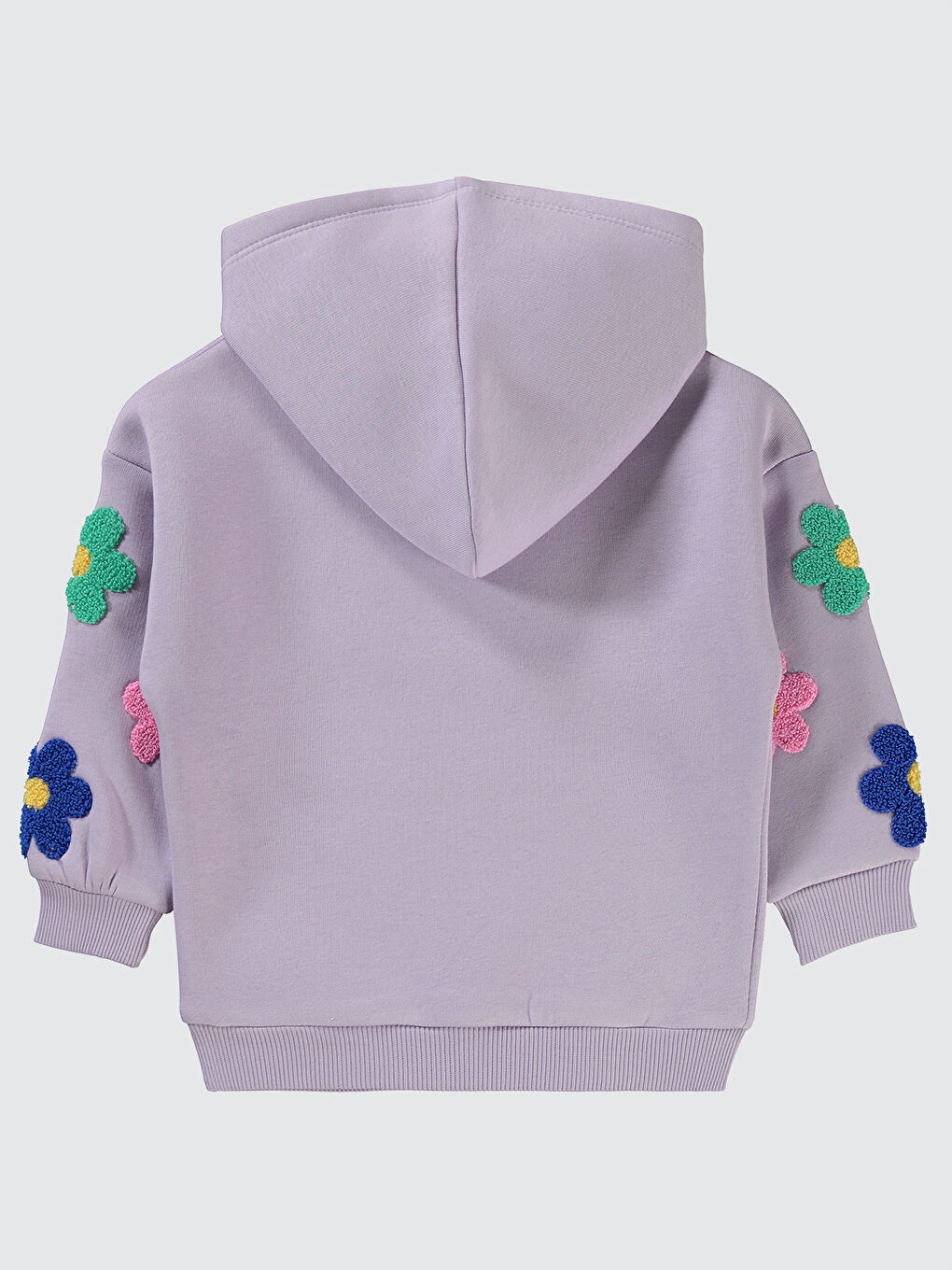 Civil Mor Girls Kız Çocuk Sweatshirt 2-5 Yaş Nazik Lavanta - 1