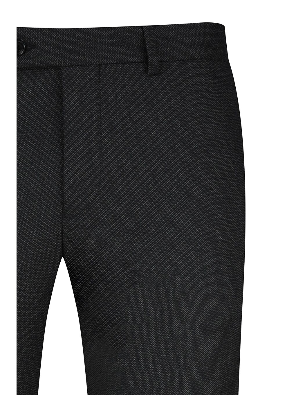 Antrasit Regular Fit Yandan Cepli Kumaş Pantolon-1