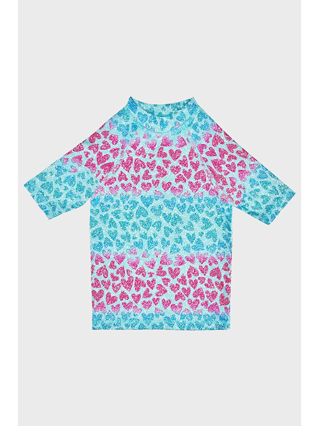 Yeşil Elenor Uv Korumalı Kısa Kollu Mayo T Shirt ST2614000001
