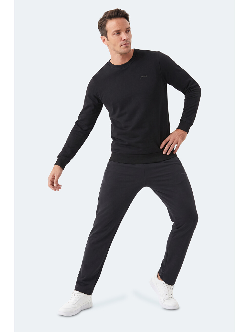 Marlon I Erkek Siyah Sweatshırt-5