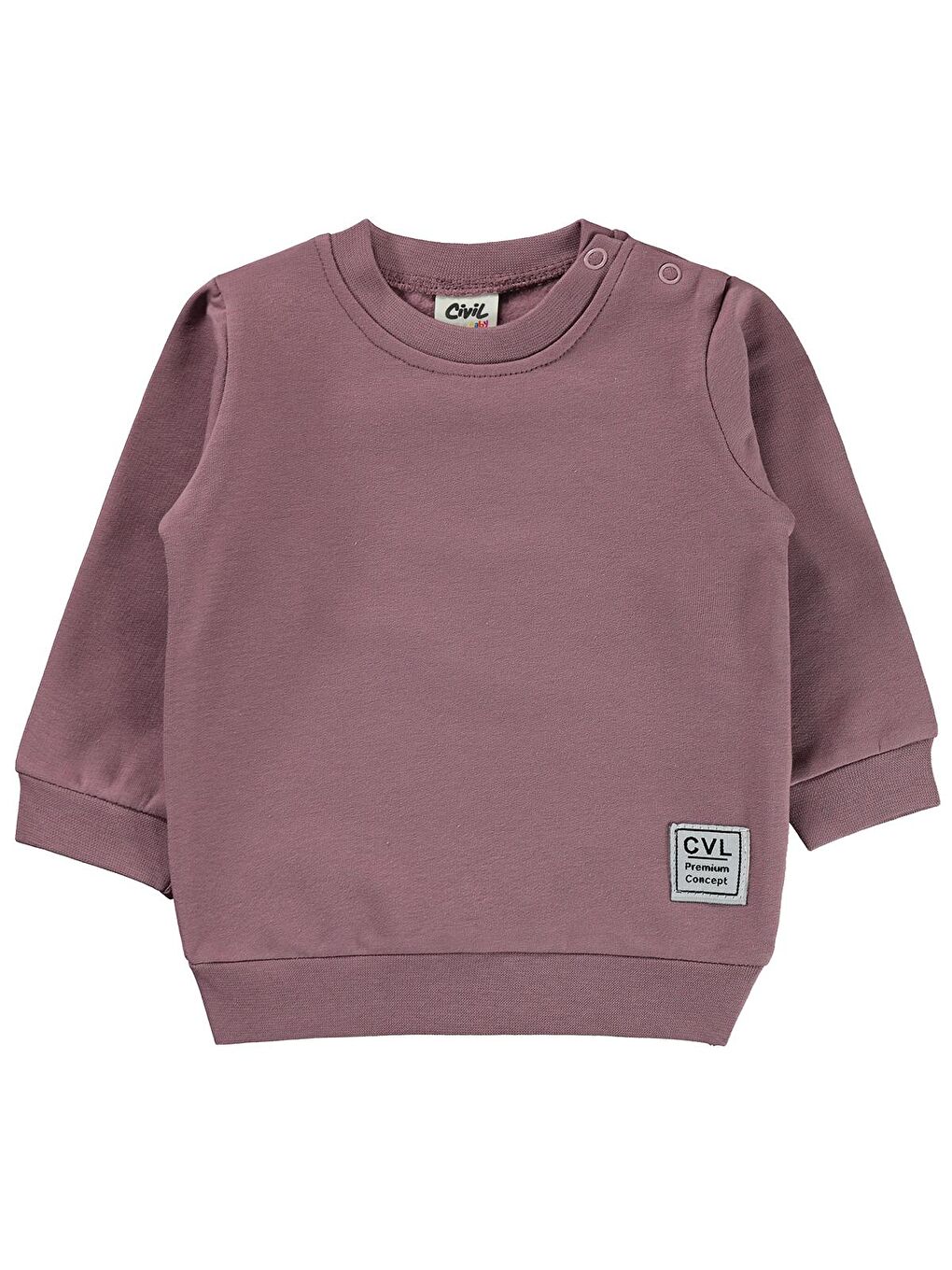 Civil Lila Baby Kız Bebek Sweatshirt 6-18 Ay Leylak Lila