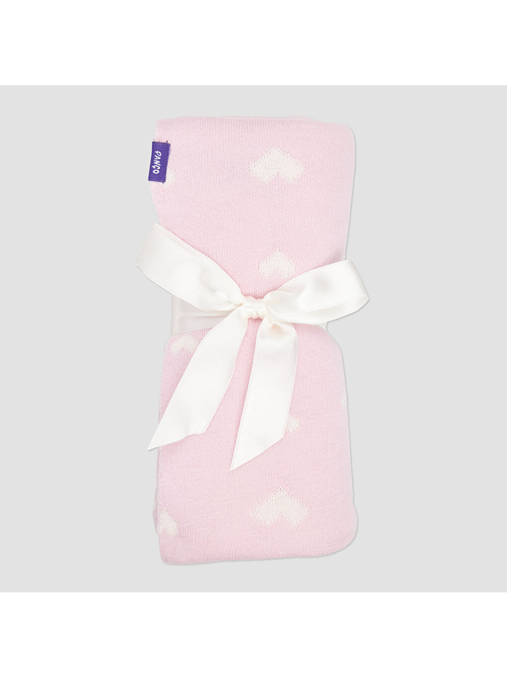 Panço Unisex Çocuk Battaniye Açık Pembe