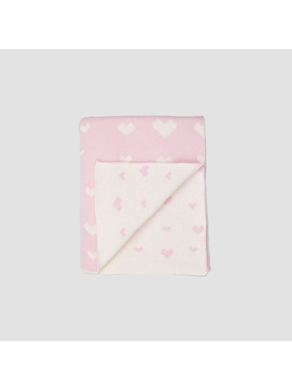 Panço Unisex Çocuk Battaniye Açık Pembe - 1