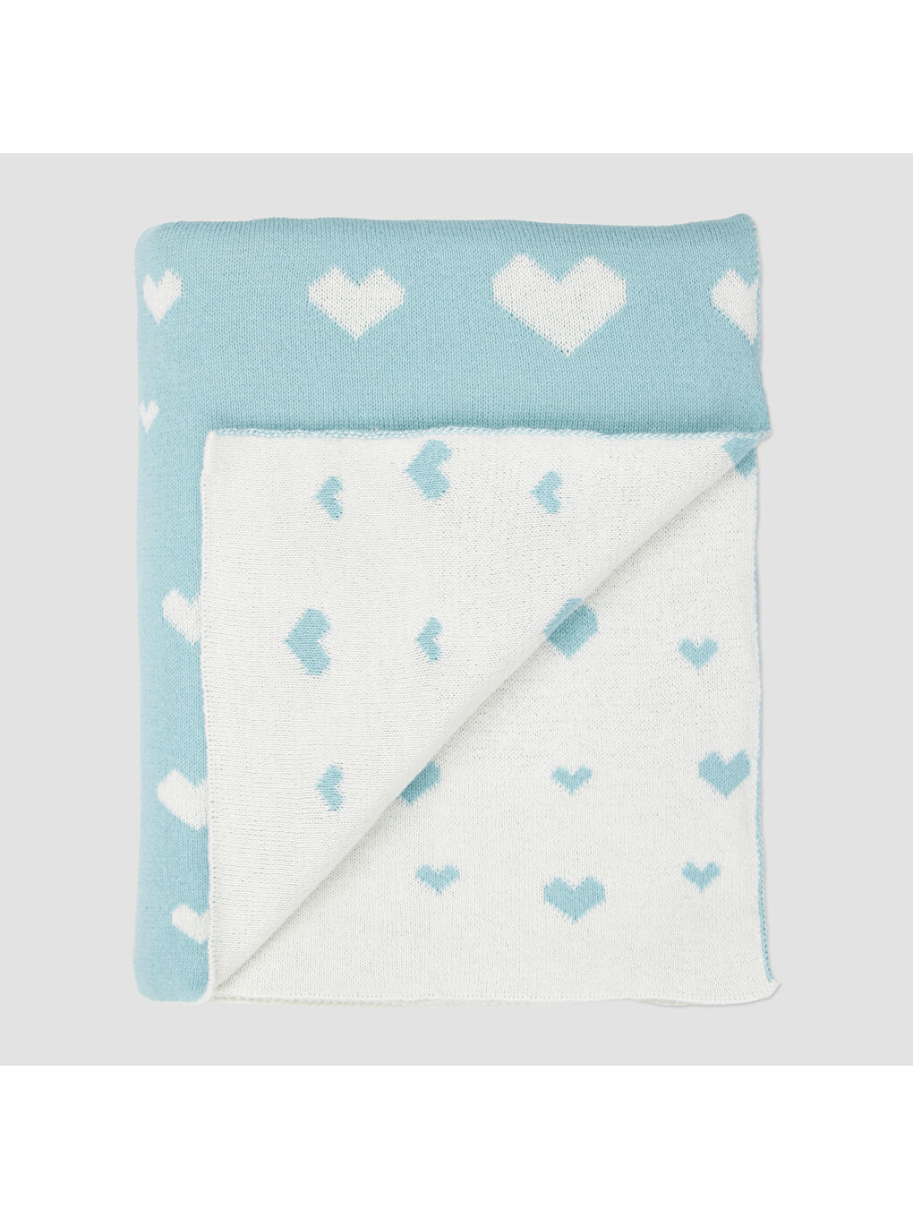 Turkuaz Unisex Çocuk Battaniye-1