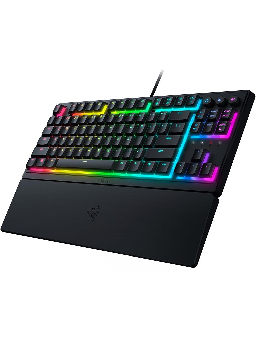 Ornata V3 TKL (Meka-Membran) Kablolu RGB Türkçe Q Oyuncu Klavye-1