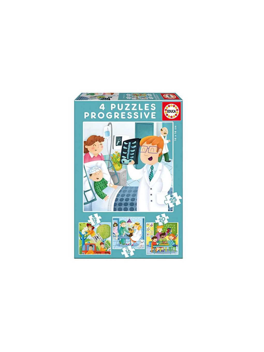 Çocuk Puzzle 12 16 20 25 Parça Meslekler 17146