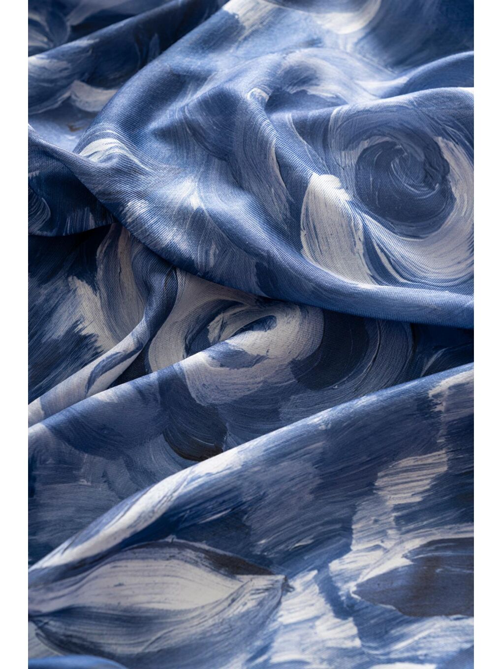 Lacivert Kadın Marla Soft Şal-3