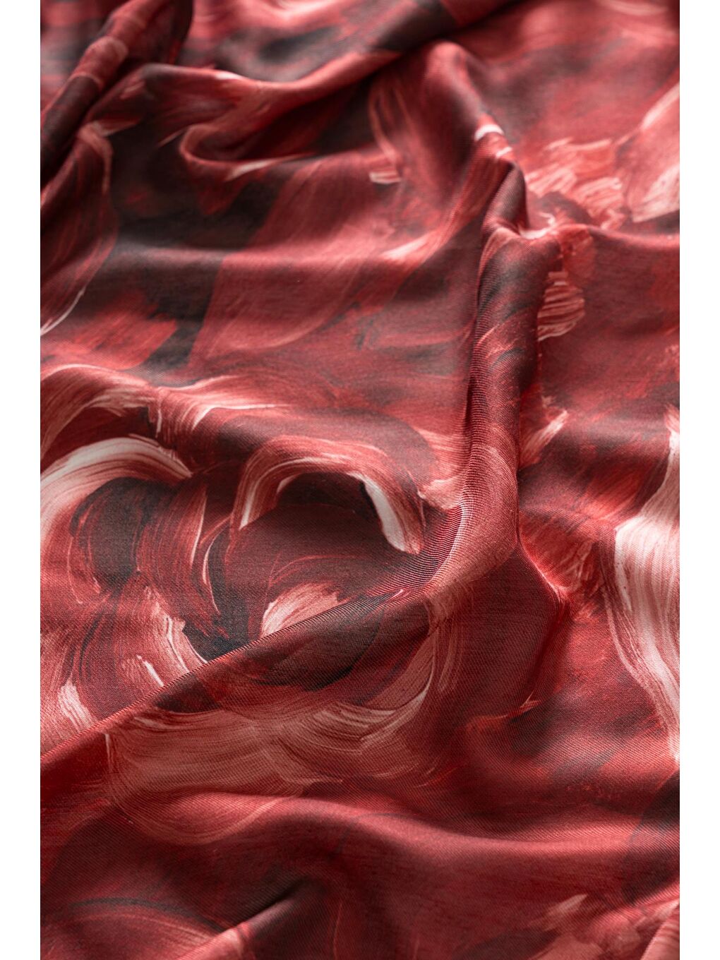 Bordo Kadın Mirla Soft Eşarp-2
