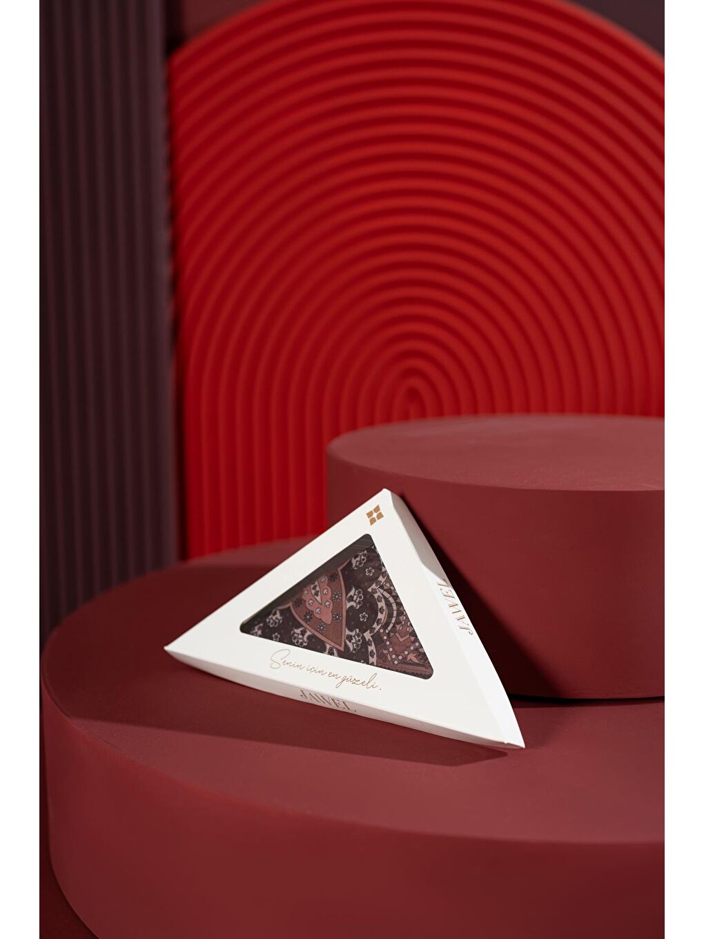 Kahverengi Kadın Teos Soft Şal-2