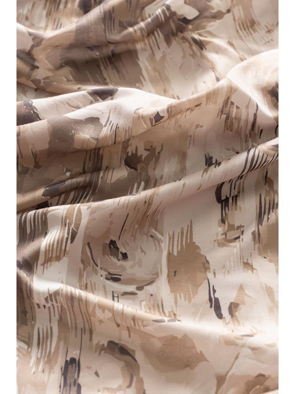 Kahverengi Kadın Mellas Soft Şal-3