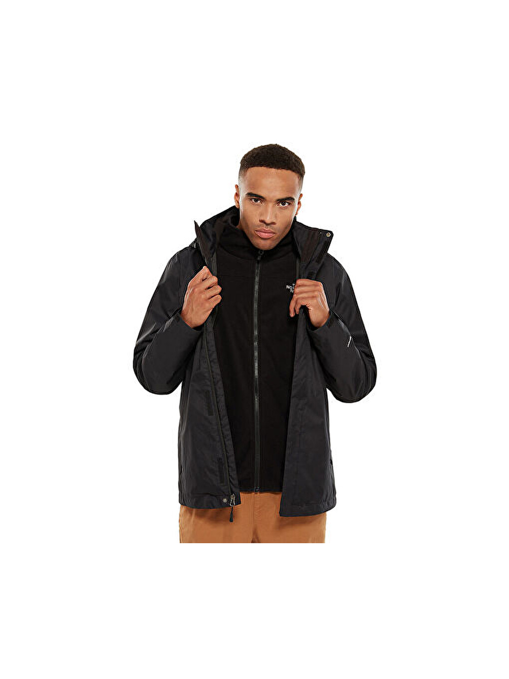 Siyah Erkek Outdoor Montu T0cg55jk3 M Evolve Iı Triclimate Jacket-2